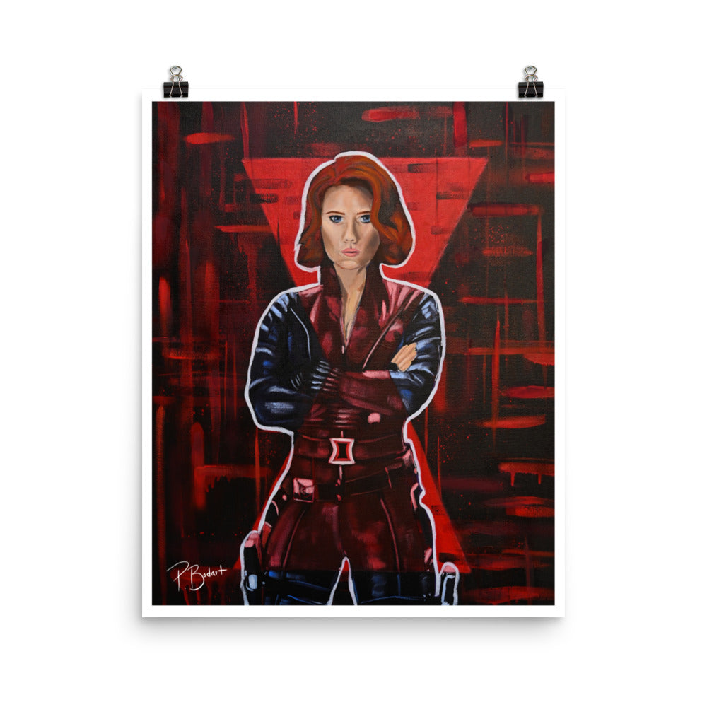 Black Widow Print